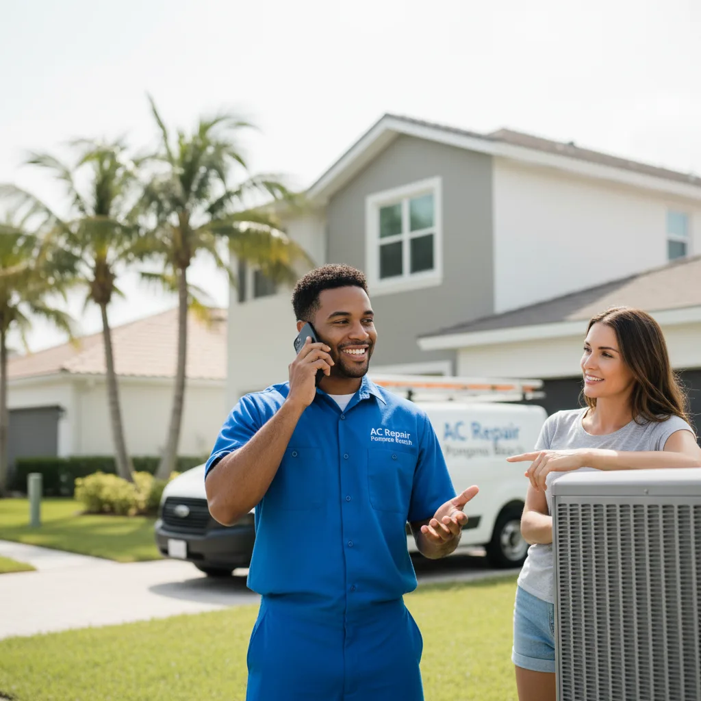 AC Repair Pompano Beach customer support in Bryan